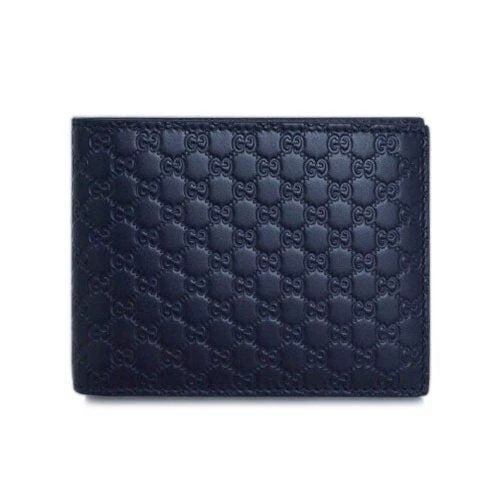 Gucci Gucci Wallet Blue Men's Leather Microguccissima Mod. 333042 BMJ1N 4009 1