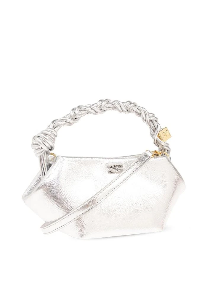 Ganni Ganni Bou Metallic Effect Mini Shoulder Bag 3