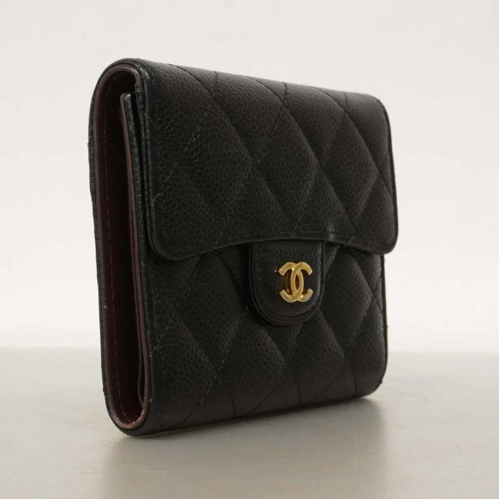 Chanel Grained Calfskin Wallet (Tri-Fold) (Pre-Owned) 2