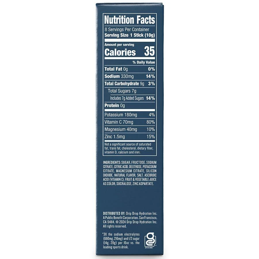 DripDrop Electrolyte Powder Sticks Watermelon 4