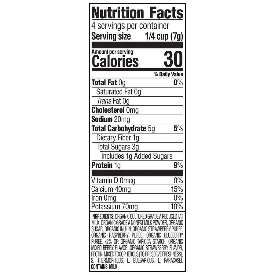 Happy Baby Baby Snacks, Yogis, Freeze Dried Yogurt & Fruit Snacks, Gluten Free Mixed Berry 2