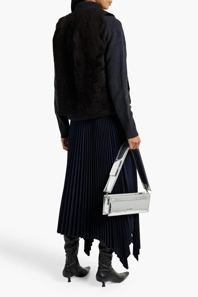 Karl Donoghue Shearling vest 3
