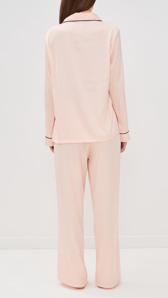 BLUEBELLA Claudia Luxury Satin Long Pajama Set