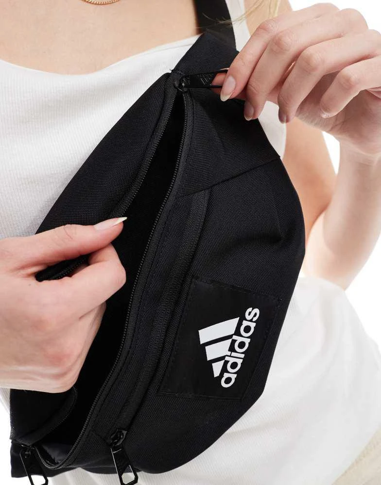 Adidas adidas Training Essentials waistbag in black 2