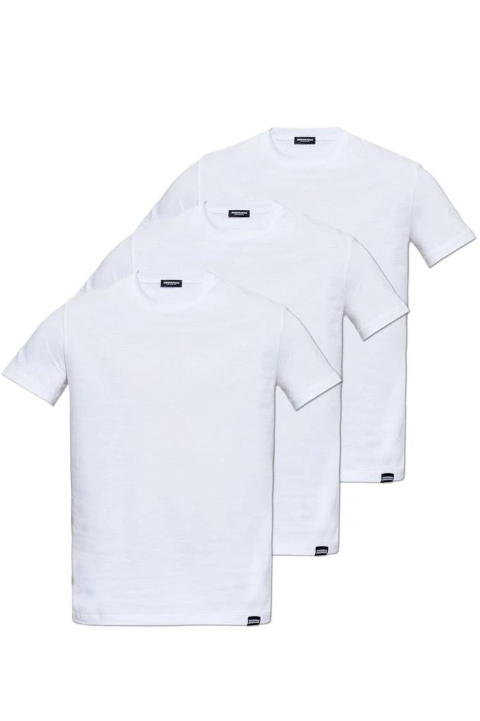 DSQUARED2 Dsquared2 Logo Tag Three Pack Of Underwear T-Shirts