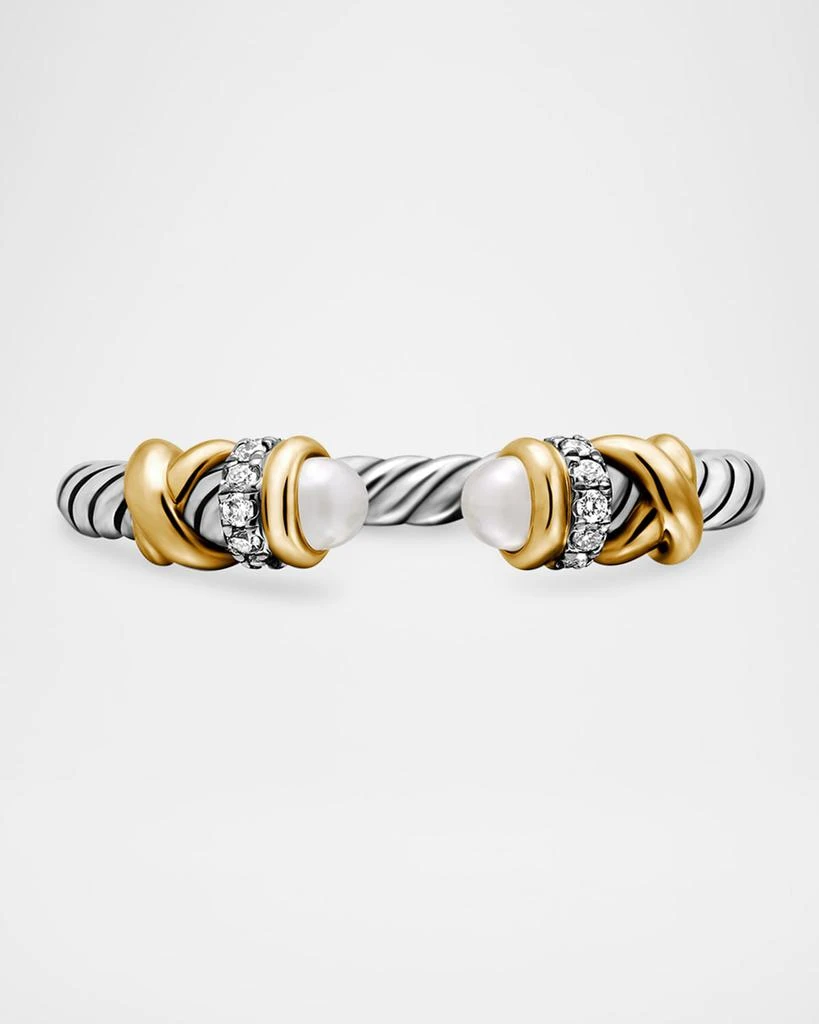 David Yurman 2.5mm Petite Helena Open Band Ring in Silver 4