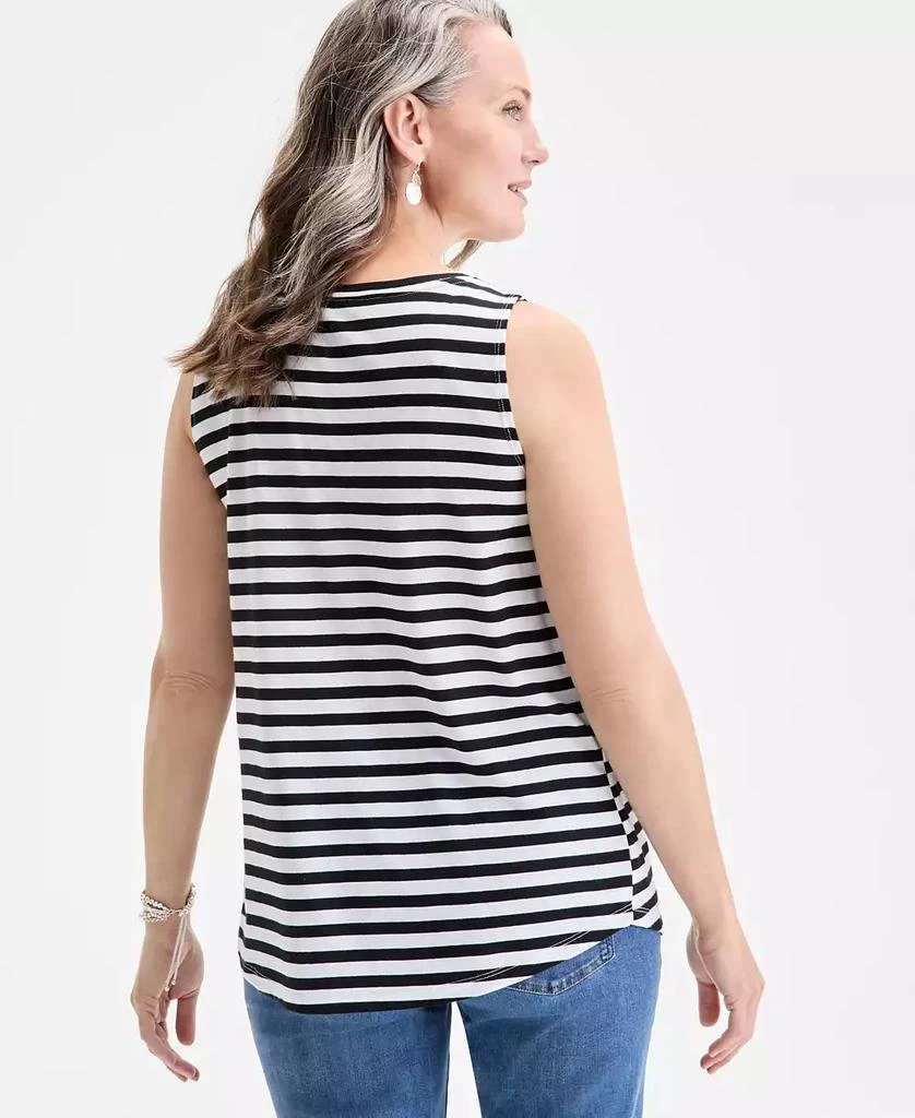 Style 
Co Women
s Printed V-Neck Tank, Exclusively at Macy
s 2