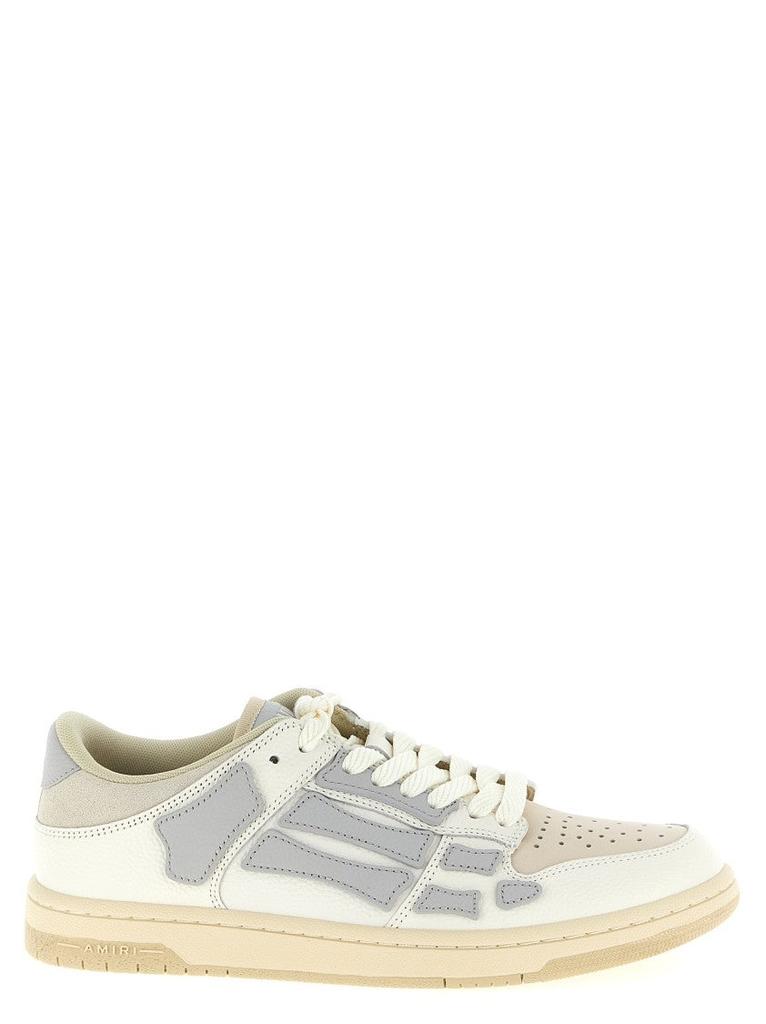 AMIRI White Sneakers With Contrasting Overlays - Casual