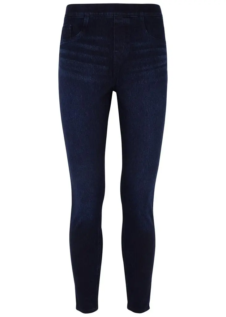SPANX Jean-ish stretch-denim leggings 6