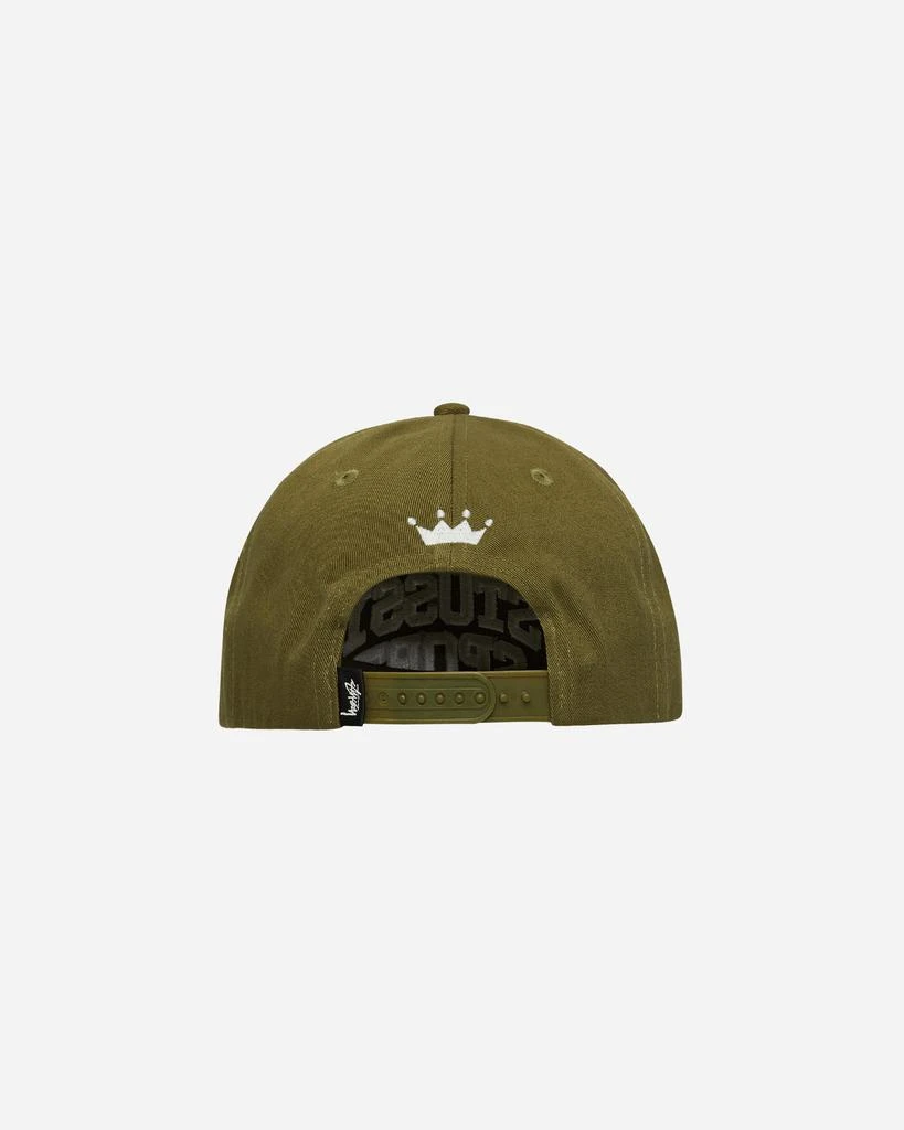 STUSSY Sport Snapback Cap Seaweed 4