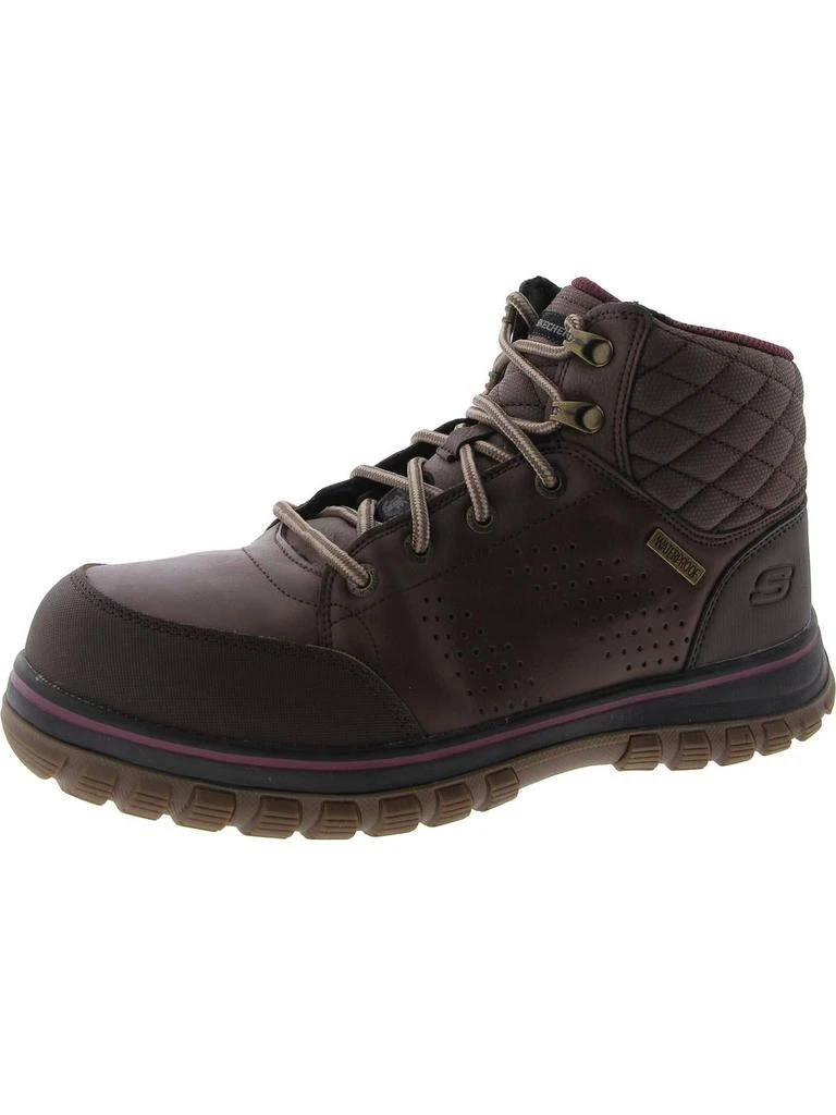 SKECHERS Mccoll Womens Leather Composite Toe Work & Safety Boots 5
