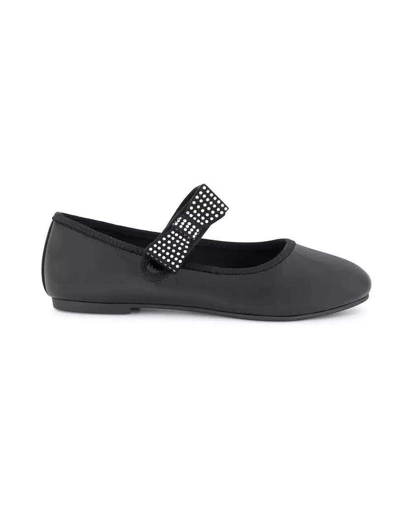 Jessica Simpson Little and Big Girls Amy Crystal Bow Ballet Flat 8