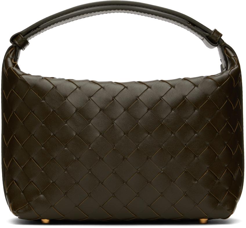 Bottega Veneta Khaki Mini Wallace Bag - Shoulder Bags