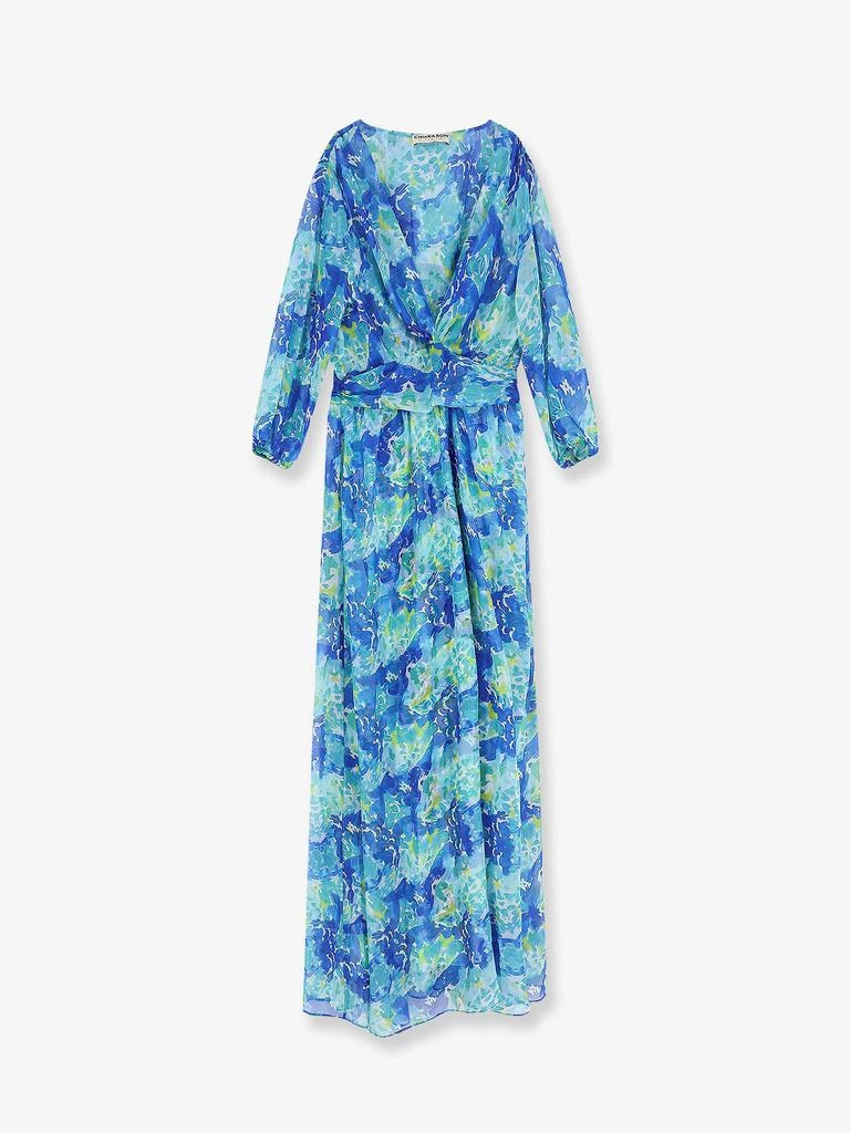Chiara Boni Toki Chiffon long dress 1