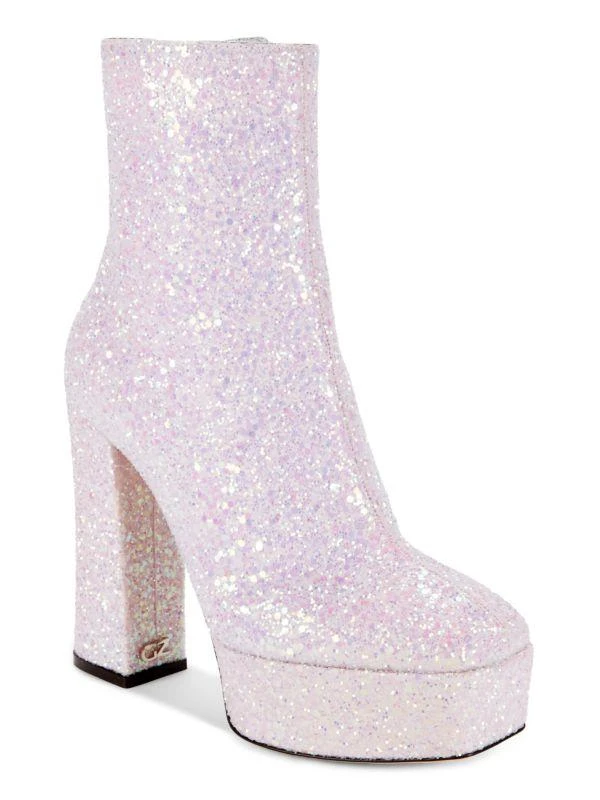Giuseppe Zanotti Glitter Platform Booties 2