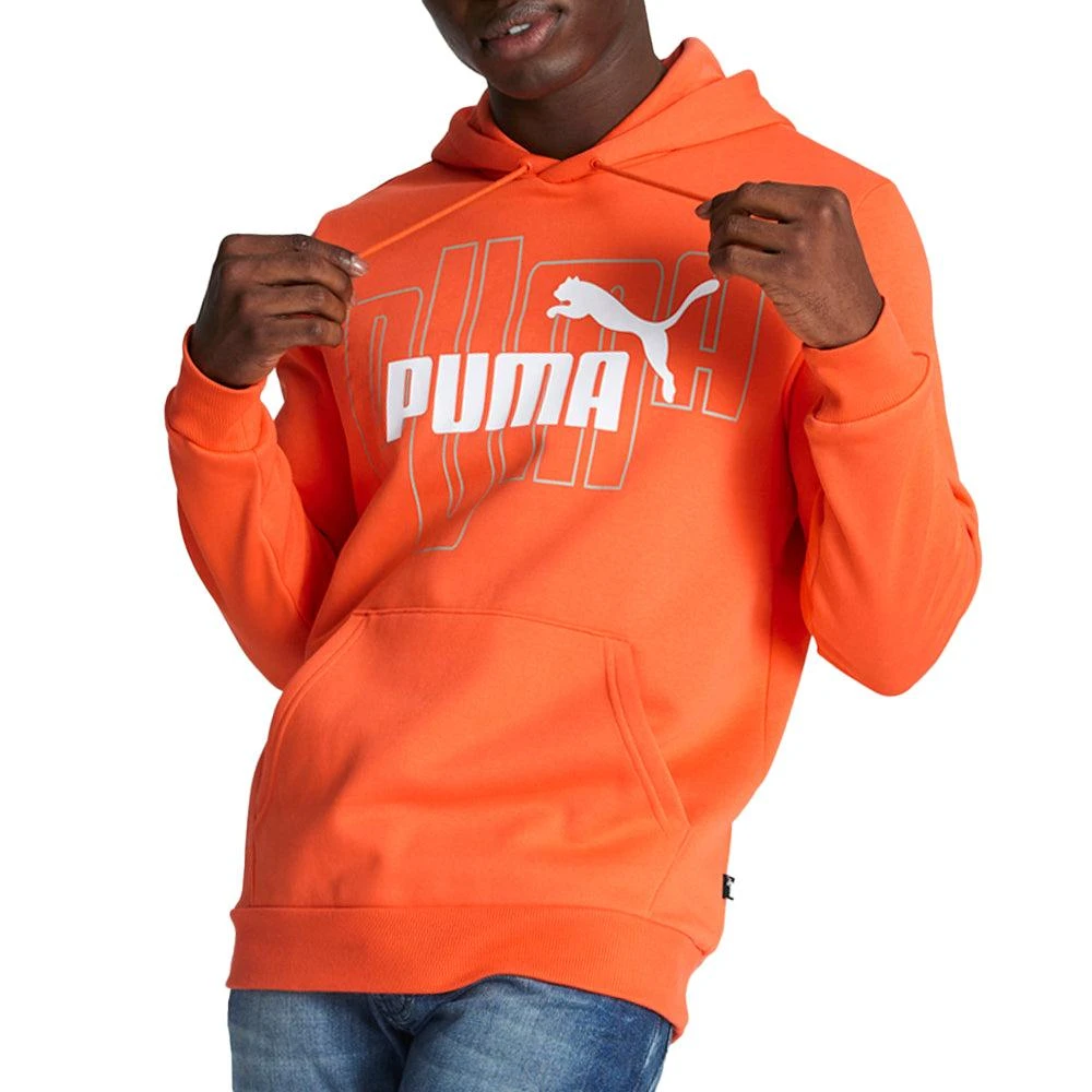 Puma Graphics No. 1 Full Length Logo Pullover Hoodie 1