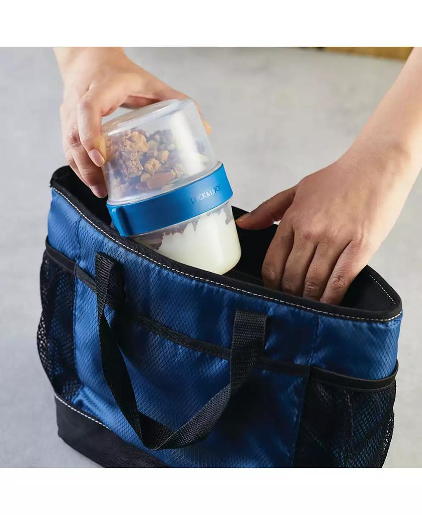 Lock & Lock Easy Essentials Twist Two Way Food Storage Container Set, 12-Piece, Clear