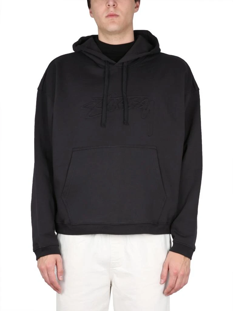 STUSSY Hooded Sweatshirt With Logo 1