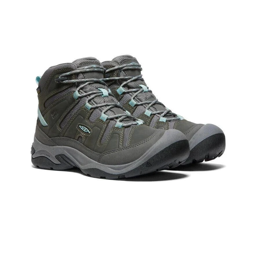 Keen Circadia 1026763 Boots Women's 9.5 Gray Waterproof Outdoor Hiking RHS2981 2