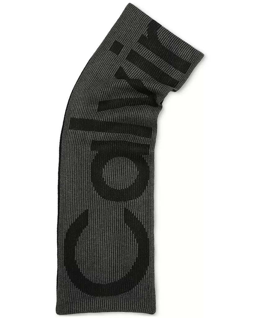 Calvin Klein Men's Plaited Logo Scarf 5