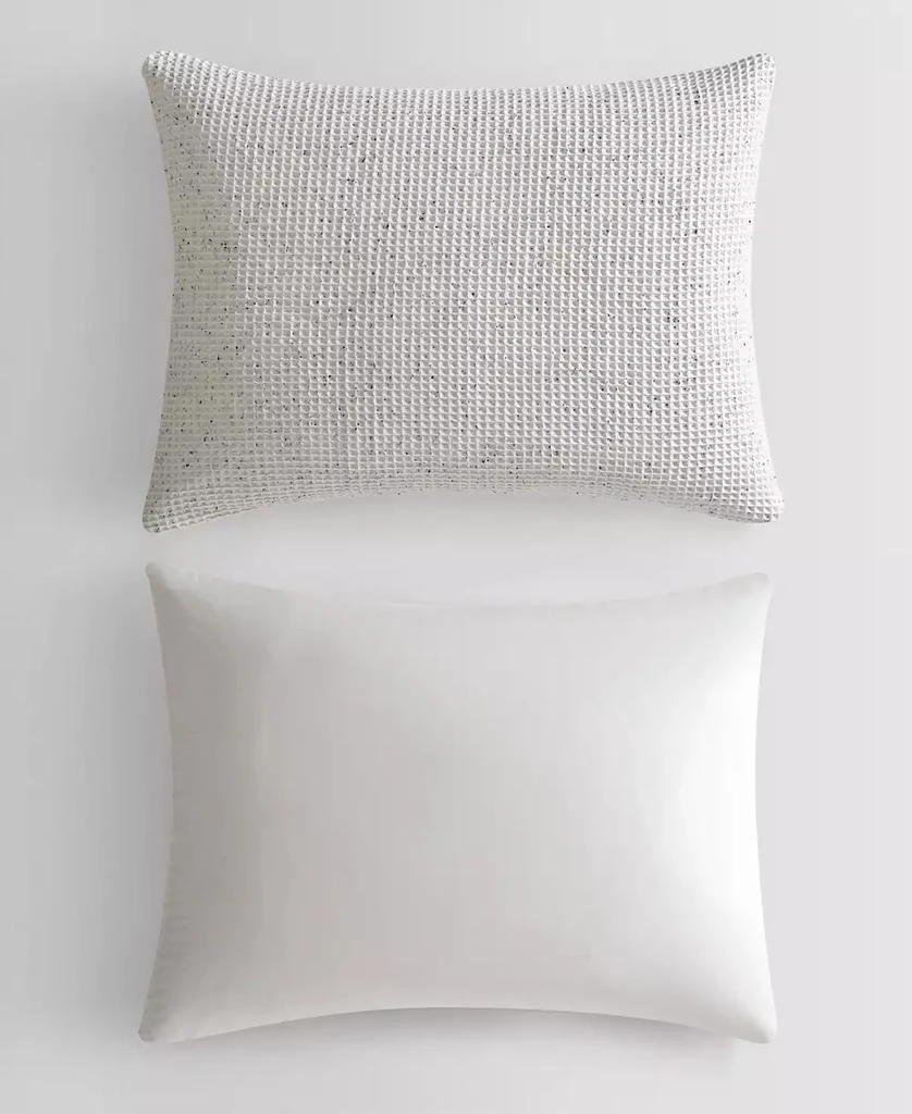 Calvin Klein Speckled Waffle 3 Piece Duvet Cover Set 6