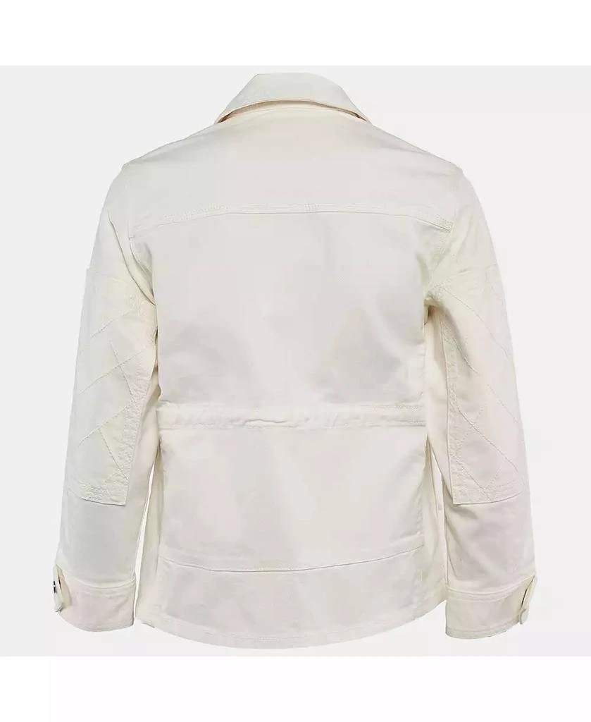 Pre-Owned Zadig 
Voltaire Women
s White Cotton Drill Button Front Kimi Jacket 2