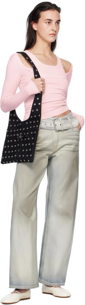 Gimaguas SSENSE Exclusive Pink Étoile Sweater 4