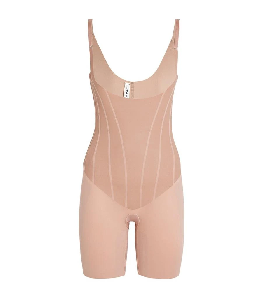 SPANX SPANXsupersculpt TotalContour Open-Bust Mid-Thigh Bodysuit 1