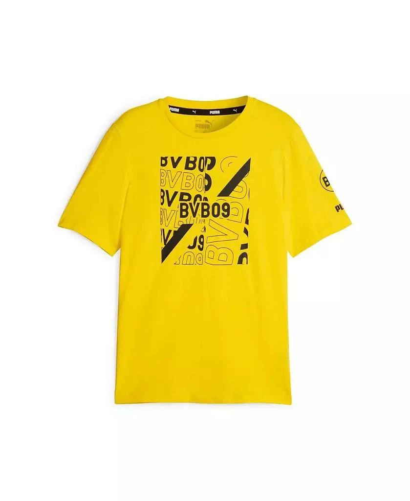 Puma Men's Yellow Borussia Dortmund FtblCore Graphic T-shirt 3