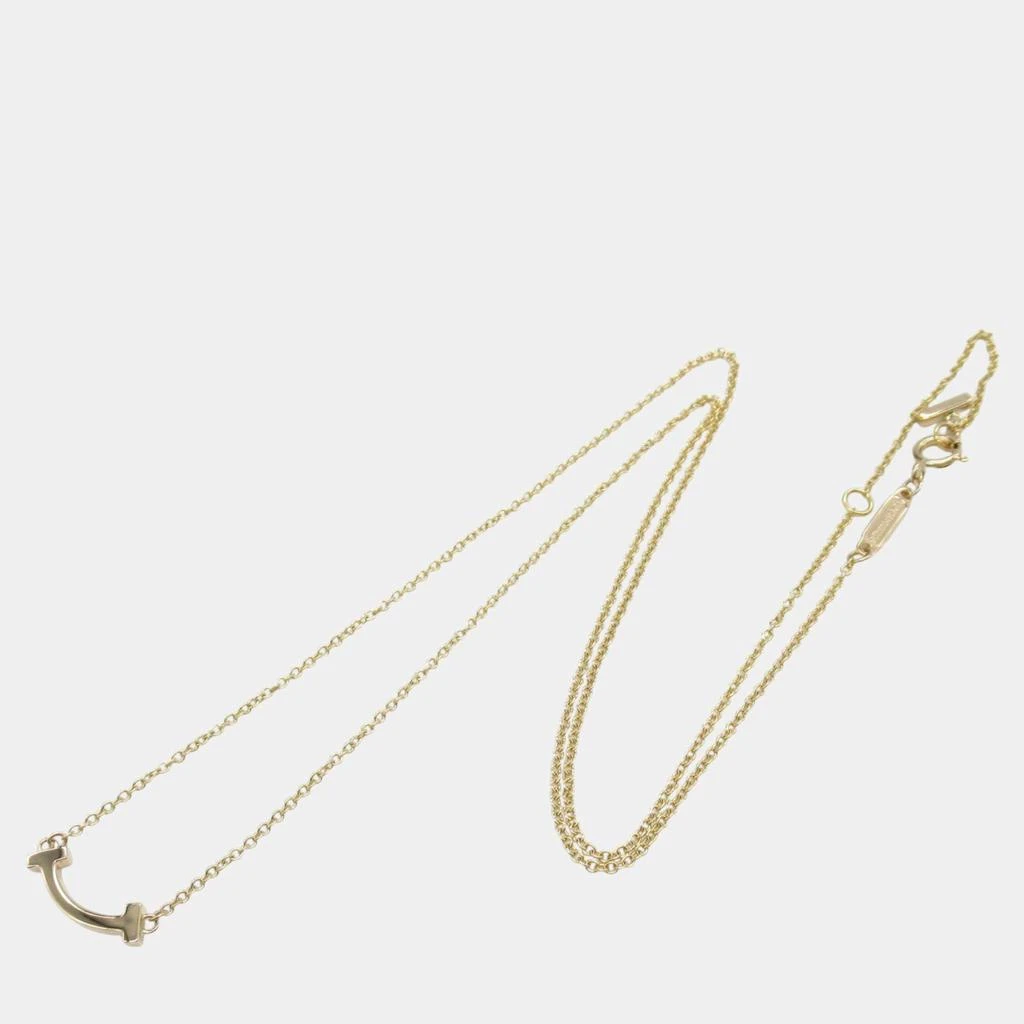 Tiffany & Co. Tiffany & Co. 18K Yellow Gold T Smile Mini Necklace 4