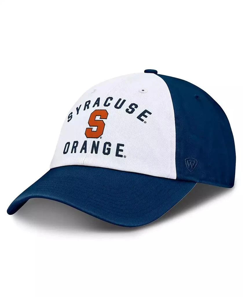 Top of the World Men's White Syracuse Orange Weston Adjustable Hat 1