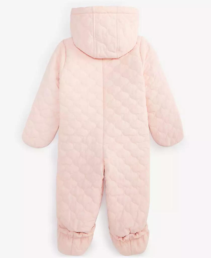 First Impressions Baby Girls and Boys Hooded Quilted Footed Snowsuit, Created for Macy's