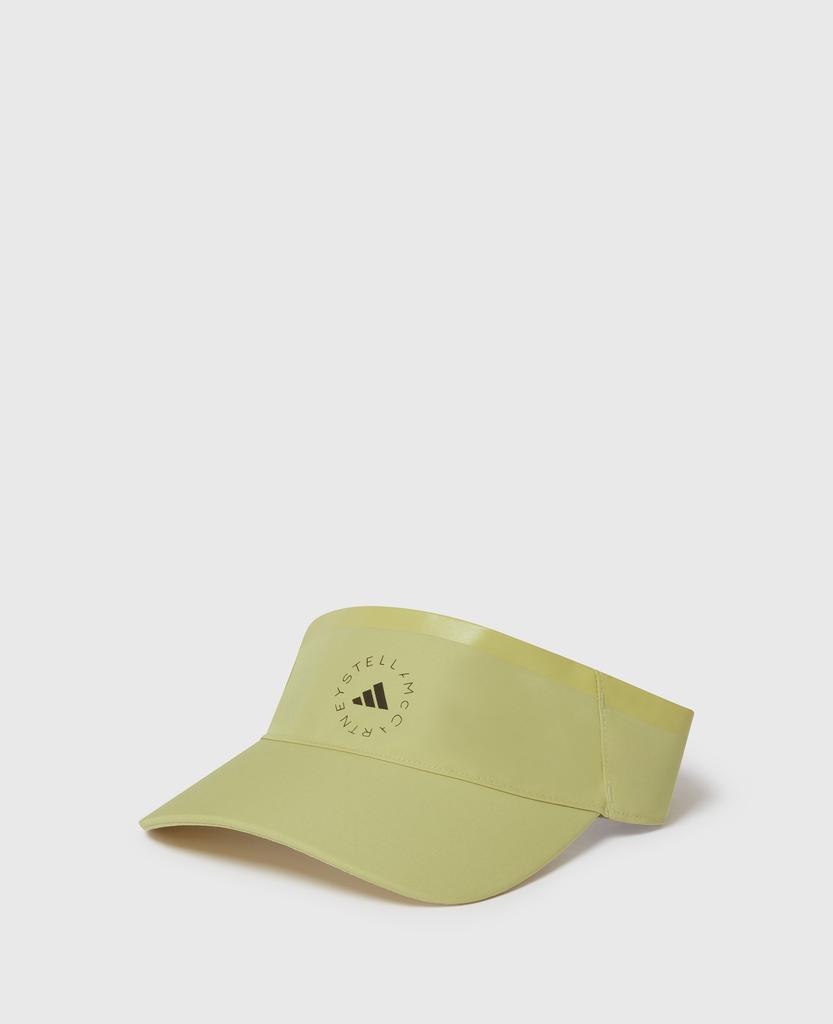 Stella McCartney Stella McCartney - Logo Visor, Woman, Halo Green Gold