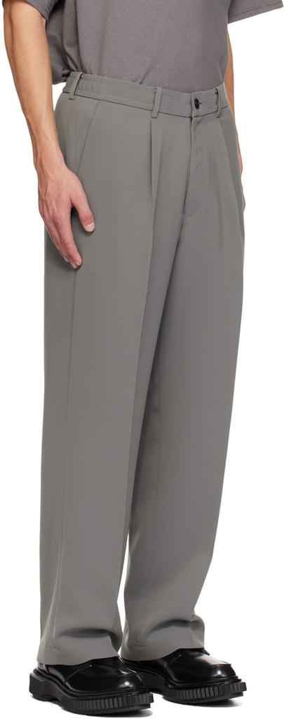 n.hoolywood Gray Drawstring Trousers