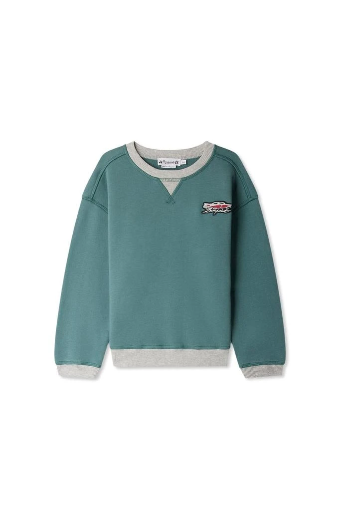 Bonpoint Bonpoint Logo-Embroidered Crewneck Sweatshirt 1