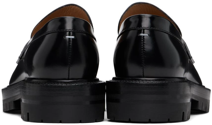 MAISON MARGIELA Black Tabi Loafers 2