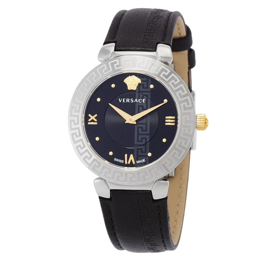 Versace Daphnis Quartz Black Dial Ladies Watch V16020017 1