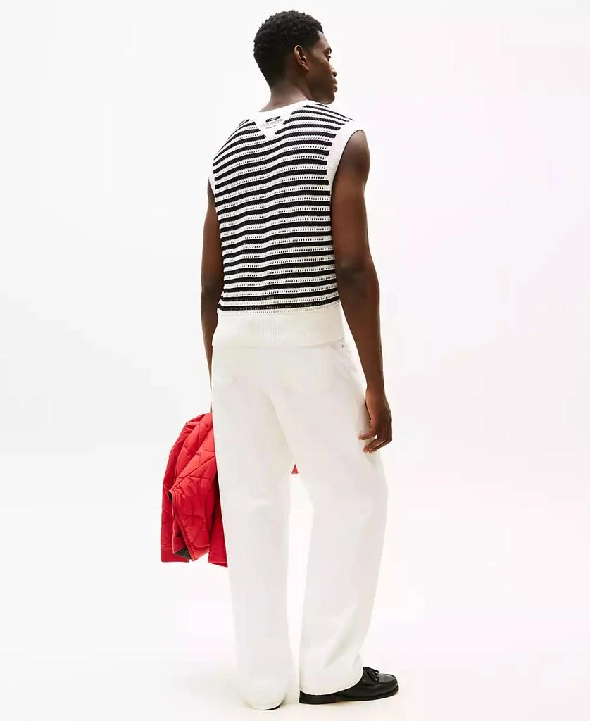 Tommy Hilfiger x APXGP Collection Men's Stripe Sweater Vest 5