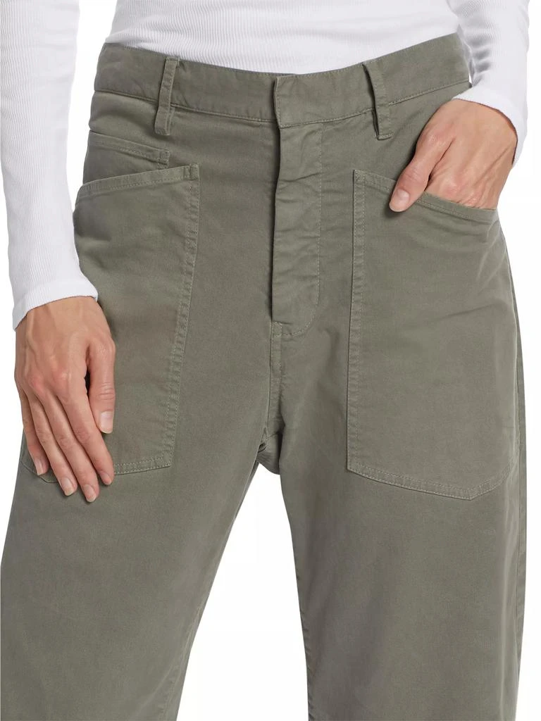 Nili Lotan Shon Cotton Twill Pants 6