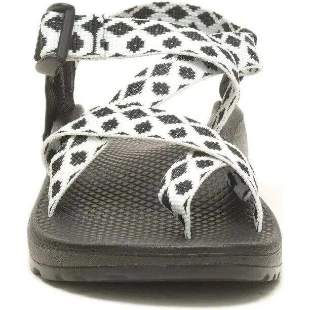 Chaco Z/Cloud 2 JCH109506 Sandals Women's 5 Black White Adjustable Strap ZPO2553 2