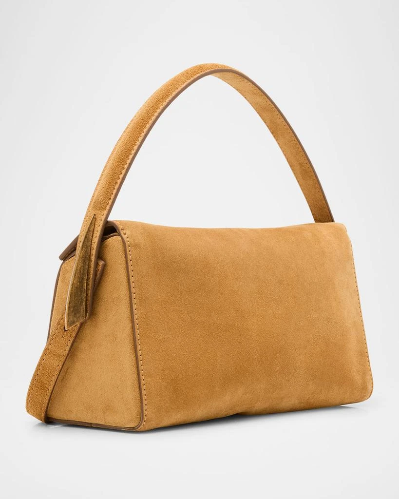 BENEDETTA BRUZZICHES Elif Satin Calf Top-Handle Bag 3