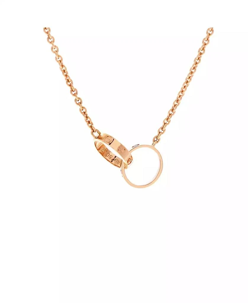 Cartier Love Interlocking Necklace