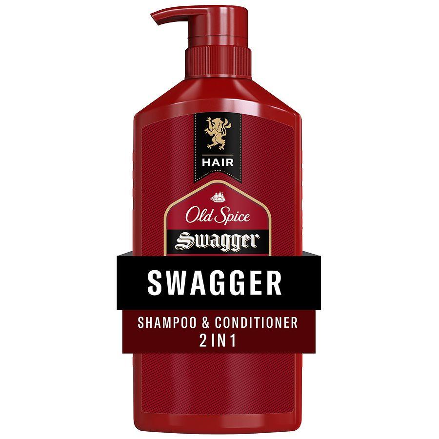 Old Spice Shampoo and Conditioner for Men, Swagger 2 in 1 Cedarwood and lime