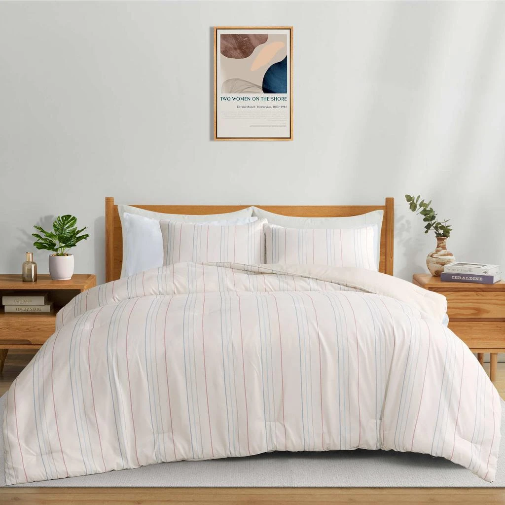 Peace Nest All Season Printed Down Alternative Comforter Sets 1