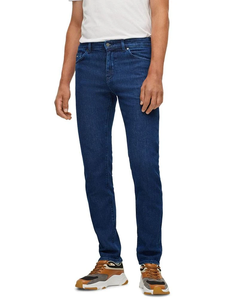 Hugo Boss Maine Regular Fit Jeans in Bright Blue 1
