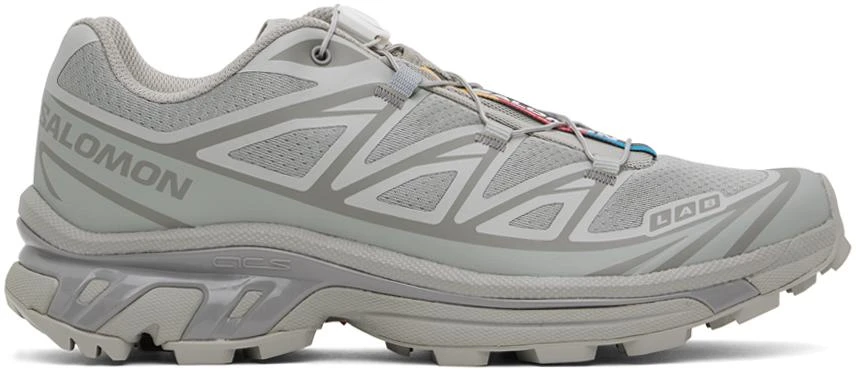 Salomon Gray XT-6 Sneakers 1
