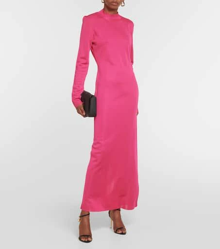 Tom Ford High-neck maxi dress 2