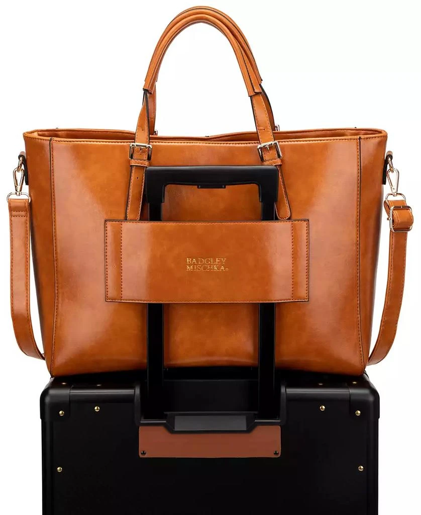 Badgley Mischka Julia Faux Leather Tote 17