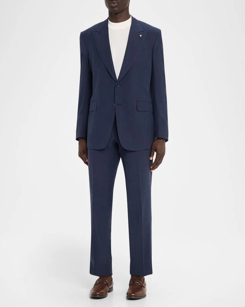 Stefano Ricci Men
s Sharkskin Peak-Lapel Sport Coat 4