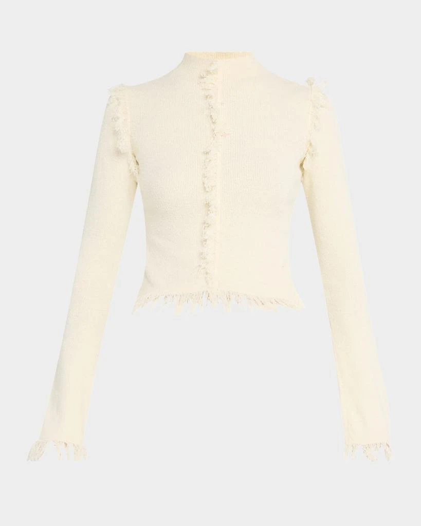 CLEA Albi Fringe Knit toP 1